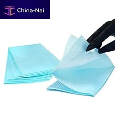 Single-use medical bib HAGSHF_58adultgreen