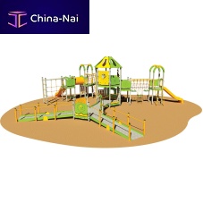 Playground structure TABAQUI metalpolyethyleneHPL
