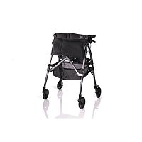 4-wheel rollator EZ Fold-N-Gowith seatfolding