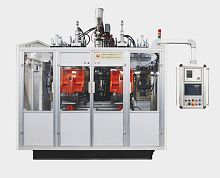Extrusion blow molding machine HSll-5Lfor HDPEfor bottlestwin-station