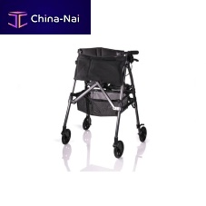 4-wheel rollator EZ Fold-N-Gowith seatfolding