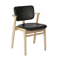 Contemporary chair Domusindoorfabricleather