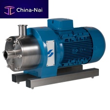 Rotor-stator homogenizer in-linesolid/liquidhorizontal