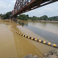 Pollution control boom Pod debrissafetyrigid-float