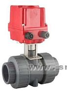 Ball valve T-EAV 913 serieselectrically-operatedplastic2-way