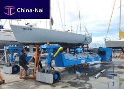 Boat trailer self-propelledhydraulicheavy-duty