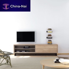 Contemporary TV cabinet BASIClowboardwith drawerswith shelves