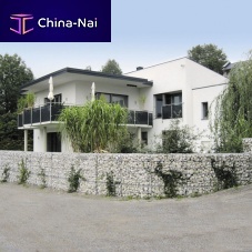 Modular gabion NATURAL STONE BOX - GABBIONIprotectionexteriorfor consolidation