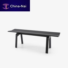 Contemporary bench Traverse ashwithout backrestwithout armrests