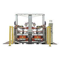 Vulcanizing press hydraulicelectric4-column