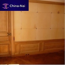 Leather wall-covering PARCHMENTinteriorrusticleather look