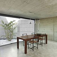 Sliding and stacking patio door NUDA thermally-insulatedacoustic