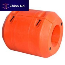 Dredging float plastic
