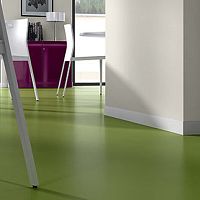 Black baseboard pinkbluepolymer