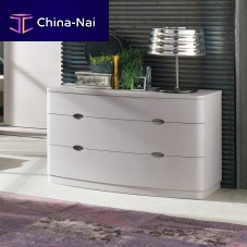 Contemporary chest of drawers SC05solid wood3-drawerwhite