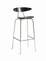 Contemporary bar chair TOROindoorfabricoak