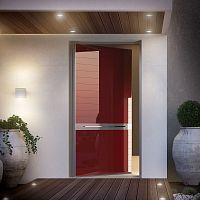 Exterior door RABEL 8000aluminumpivotingcontemporary