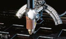 Plasma cutting head PKSfor bevel cutting