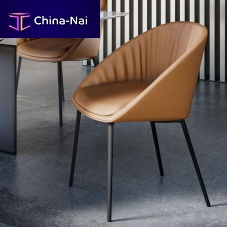 Contemporary dining chair DANindoorfabricleather