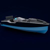 Inboard tender 400openside consolecarbon