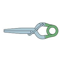 Cerebral aneurysm surgical clip 17-001 series