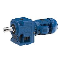 Helical gear gear-motor three-phaseparallel-shaft100 W...500 W