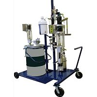 Resin mixing and metering unit ULTRAMAX for coatingswith transfer pump