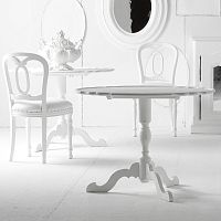 Classic pedestal table FA402woodencherrywood baseoval