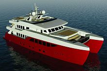 Catamaran super-yacht 32mcruising4-cabinaluminum