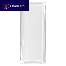 Glass edge trim GlassProfile Blancofor partition wall