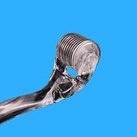 Mechanical microneedling unit hand-held