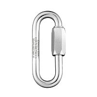 Oval quick link MRGOZ seriespermanent connectionlarge opening