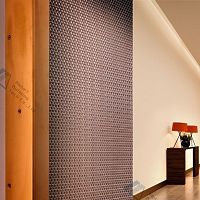 Stainless steel wire mesh METART-WW01Bbrassfor doorfor wall