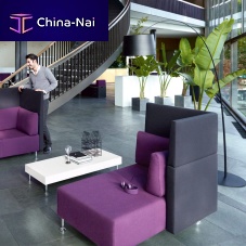 Contemporary daybed SOPHAfabricaluminum baseindoor