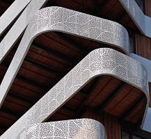 Facade cladding panel MCT-004for curtain wallfor railingcover