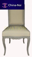 Louis XV style dining chair ST-CLOUD : RF. 16010indoorfabricwooden base