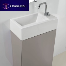 Countertop washbasin SMALLceramicrectangularcontemporary