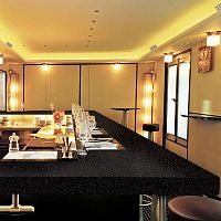 Kitchen counter Deep StormCorian®U-shapedilluminated