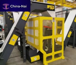 Magnetic drum separator chipprocess