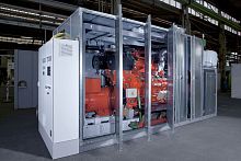 Gas generator set three-phasestationaryair-cooled
