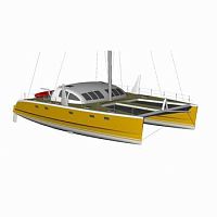Catamaran ST-15000 Sun Dreamfast cruising4-cabinwith enclosed cockpit