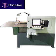 Motorized bending machine US-2D408for wiresforming4-axis