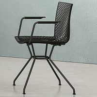 Contemporary chair FULLERindoortechnopolymermetal base