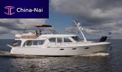 Inboard express cruiser EV 1300 IIflybridgecanal2-cabin