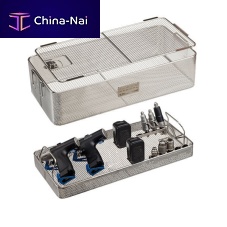 Orthopedic instrument sterilization container 18150perforatedaluminumwire