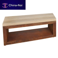 Contemporary garden bench 2605-82-EN / 2605-92-ENwooden