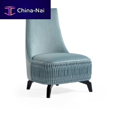 Contemporary fireside chair FLAME fabricupholsteredhigh-back