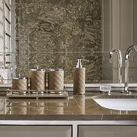 Hotel soap dispenser RIVIEREhomefree-standingmetal