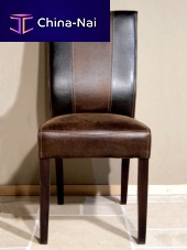 Traditional chair TOM leatherhomewithout armrests