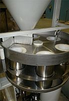 Granules dosing dispenser MF-DT 5000volumetricbuckethopper